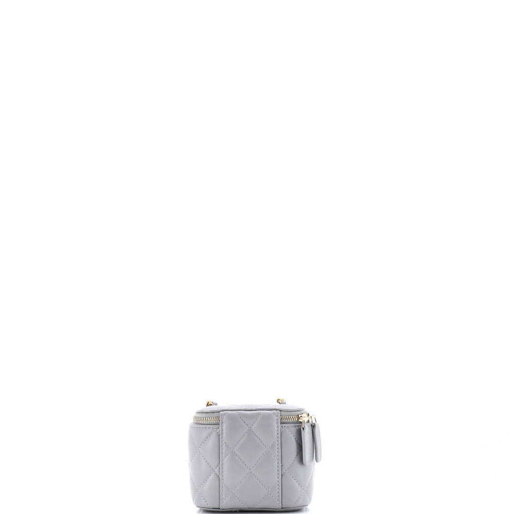 Chanel Mini Pearl Crush Vanity Case with Chain Quilted Lambskin - Picture 3 of 5